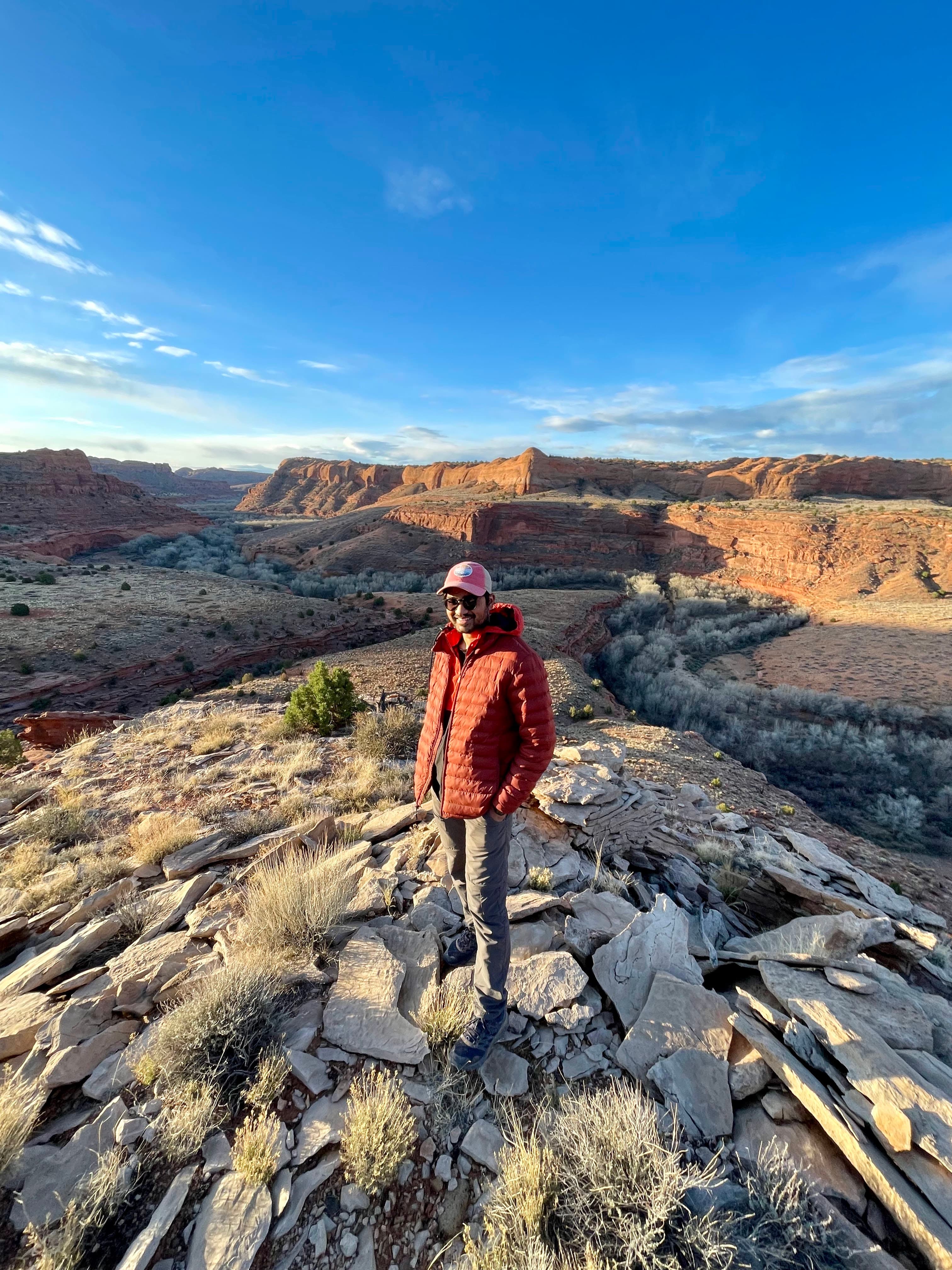 A canyon trail from a recent outdoor trip